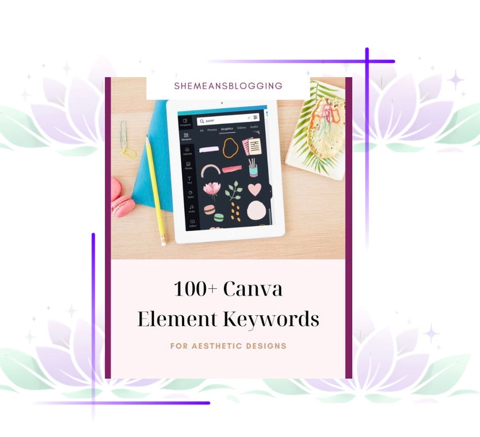 100+ Canva Element Keywords